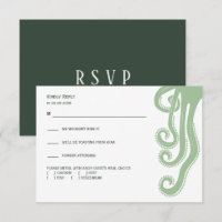 Resposta ao Casamento Moderno de Octopus Sea, Verd