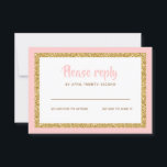 Resposta de Bat Mitzvah, cor-de-rosa e Dourada<br><div class="desc">Esta placa de inserção de tendência apresenta letras em negrito na parte frontal,  com uma aparência em camadas em branco e brilho dourado e um fundo de cor sólida. Adicione seu texto usando o formulário modelo. Altere a fonte,  o layout e as cores usando o recurso Personalizar.</div>
