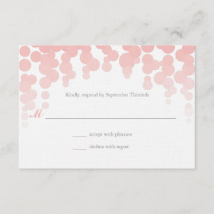 Resposta de Casamento de Confetti