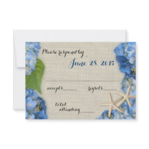 Resposta de Casamento de Starfish Hydrangea