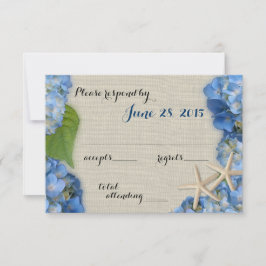 Resposta de Casamento de Starfish Hydrangea