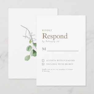 Resposta de Casamento em Branco Ouro Branco Textua
