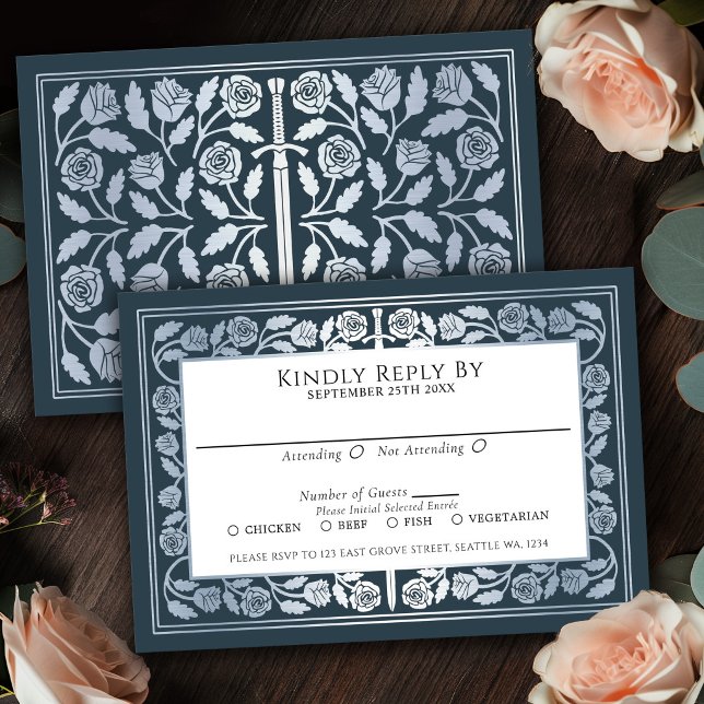 Resposta de Casamento Real Espada Medieval Prata C (Criador carregado)