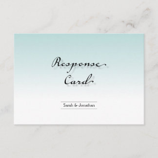 Resposta de Casamento RSVP Limpeza de Crise Simple