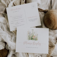 Resposta de Escolha de Menu de Flores Silvestres B