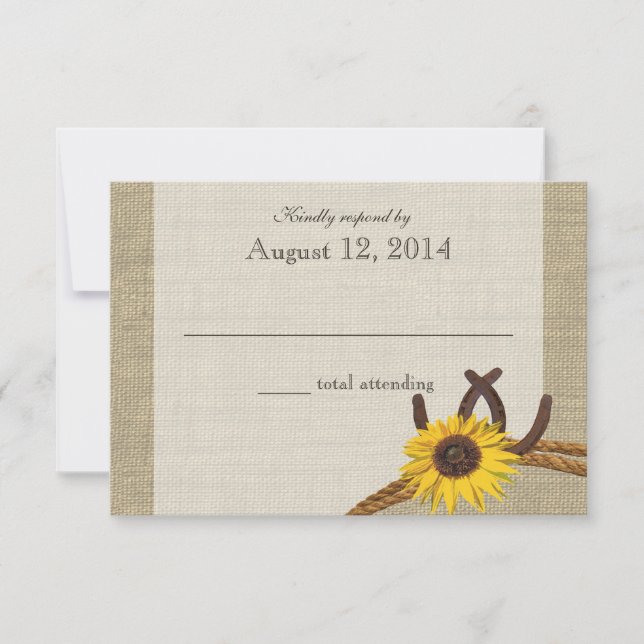 Resposta de Girassol e Ferraduras Ocidentais (Frente)