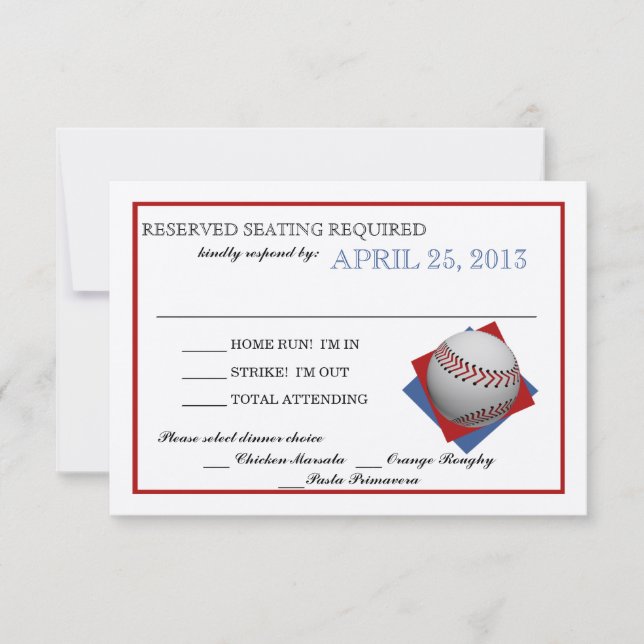 Resposta de Papel Feltro Baseball (Frente)