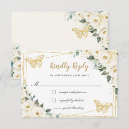 Resposta de Princesa Quinceañera Floral Branco Mar