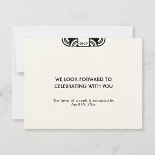 Resposta de RSVP de encerramento de casamento em f