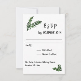 Resposta de RSVP do Evento de Recepção do Festa de