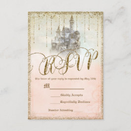 Resposta de RSVP para Casamento no Castelo do Livr