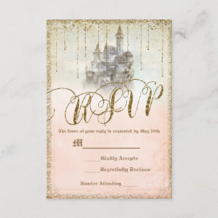 Resposta de RSVP para Casamento no Castelo do Livr