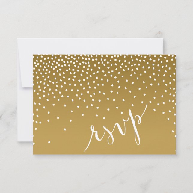 Resposta de RSVP para Diamantes no Céu | areia (Frente)