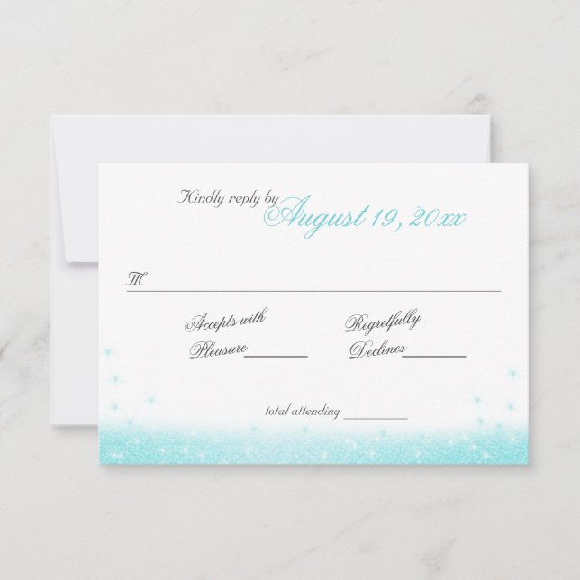 Resposta de Sparkle Beach Aqua e de Dourados Conch (Frente)