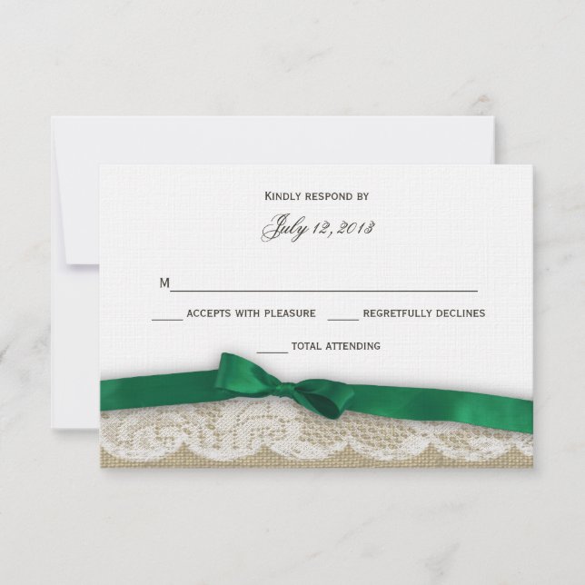 Resposta do Arco Verde Lace e Emerald (Frente)