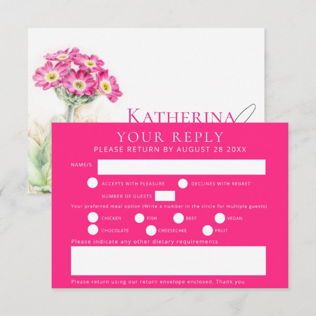 Resposta do casamento da Arte Bírosa Alpina (Frente/Verso)