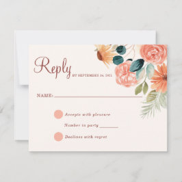 Resposta floral de outono de campo de outono de fe