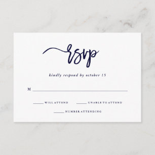 Resposta moderna do casamento dos azuis marinhos