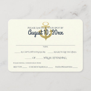 Resposta Náutica ao Marinho e Casamento de Âncoras