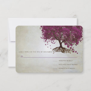 Resposta para Casamento Dark Sangria Heart Leaf Tr