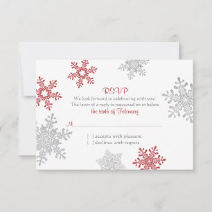 Resposta para Casamento de Inverno Floco de Neve P