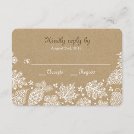 Resposta para Casamento de Outono com Coração Flor