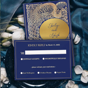 Resposta para Casamento Indiano Blue Gold Peacock