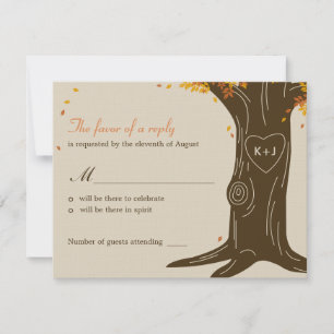 Resposta para Casamento no Outono sob a Árvore de