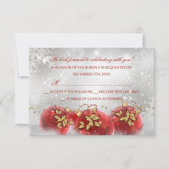 Resposta para Festa de Natal com Enfeites de Azevi (Frente)