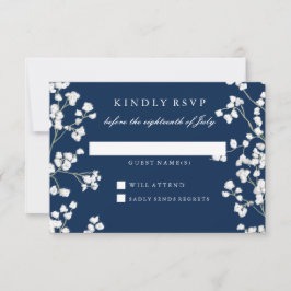 Resposta RSVP: Casamento Floral de Ar de Ar