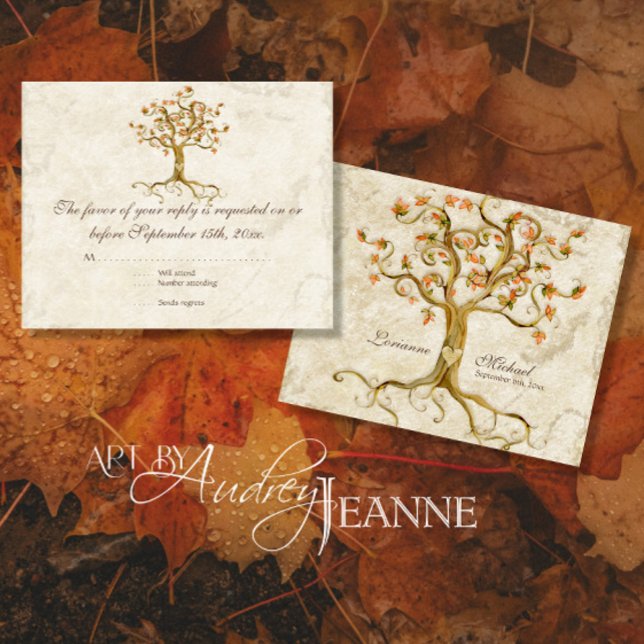 Resposta RSVP de Tres de Swirl de LG Antecipada (Criador carregado)