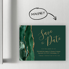Ressalte o Casamento Magnético de Ágata Verde Esme