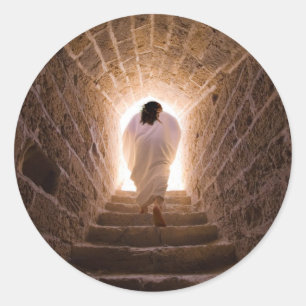 Ressurreição de etiquetas do Jesus Cristo