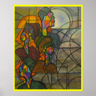 "Restauração" Impressão de Aquarela