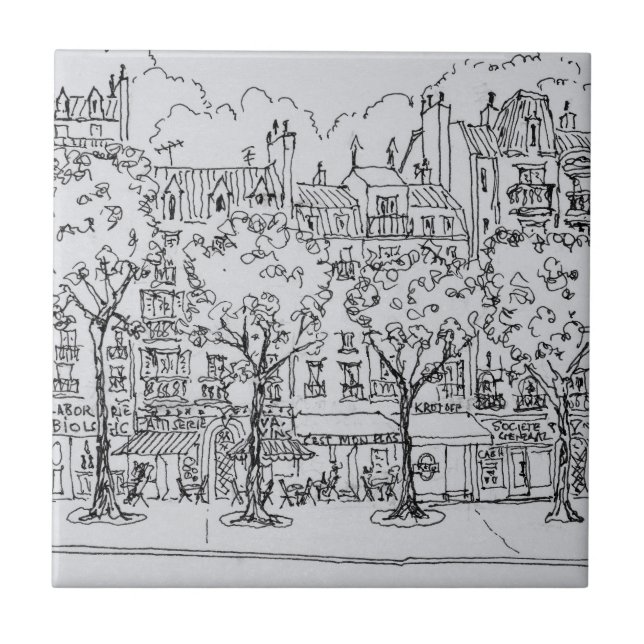 Restaurante Boulevard Montparnasse| Paris, França (Frente)