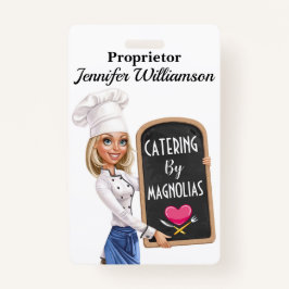 Restaurante - Catering Lanyard Crachá