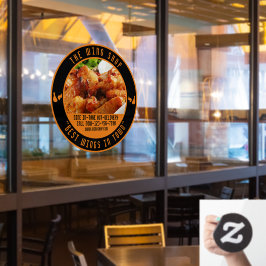 Restaurante de Asa de Frango Personalizado Grande