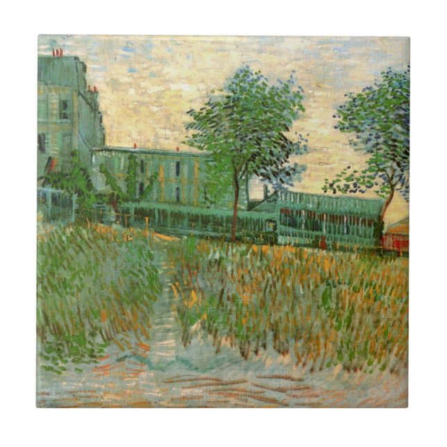Restaurante Sirene, Asnières por Vincent van Gogh (Frente)