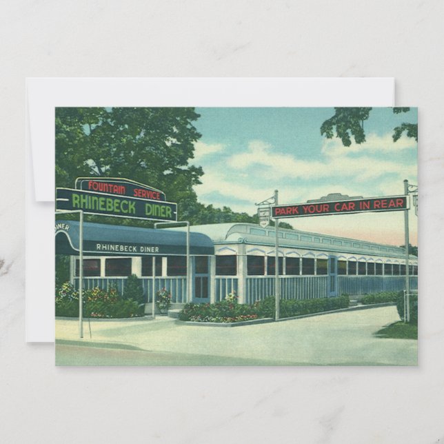 Restaurante Vintage, Lanchonete Retro à Beira da E (Frente)