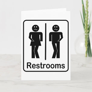 Restroom Assinar Cartões Saudáveis