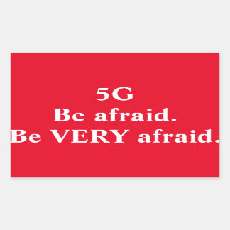 Retangular 5G: Tome muito medo do adesivo