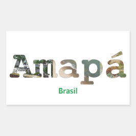 Retangular Adesivo Amapá