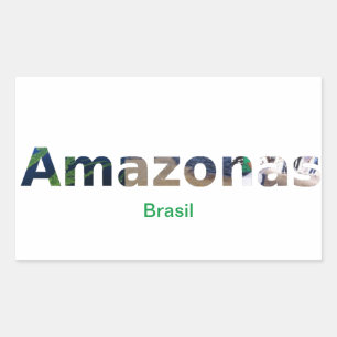 Retangular Adesivo Amazonas 