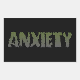 Retangular Adesivo Anxiety Ver 1