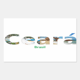 Retangular Adesivo Ceará 