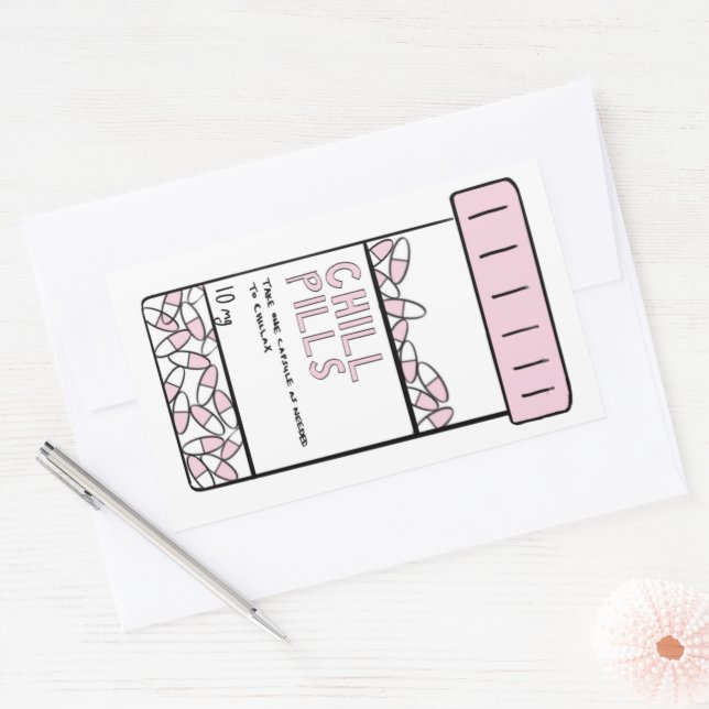 Retangular adesivo de comprimido (Envelope)