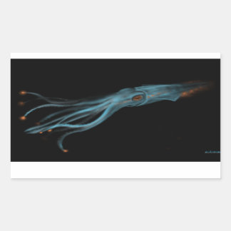 Retangular Adesivo de lula hipotética