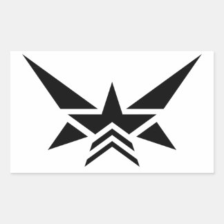 Retangular Adesivo do Comandante da Starcom Wing