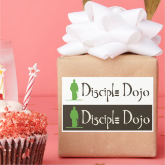 Retangular Adesivo Dojo 2-para-1 Discípulo