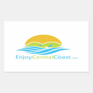 Retangular adesivo EnjoyCentralCoast.com